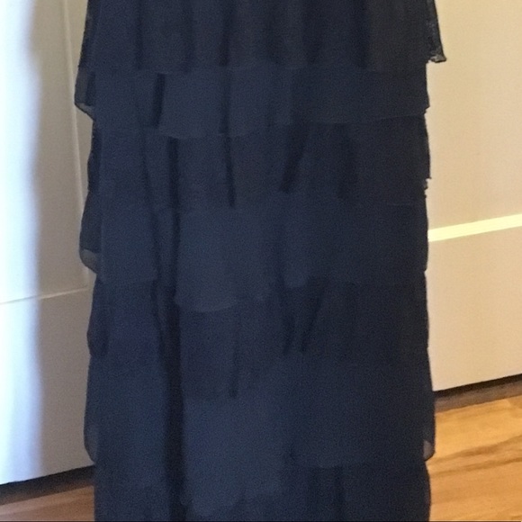 El Corte Ingles black evening dress size 44/ 10 - Picture 3 of 8